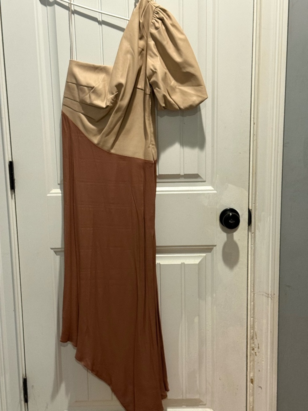 One shoulder dress